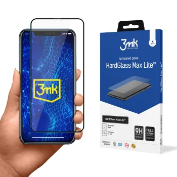 3mk HardGlass Max Lite apsauginis stiklas Apple iPhone Xr Black