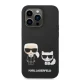 Karl Lagerfeld dėklas iPhone 14 Pro Max su MagSafe, juodas