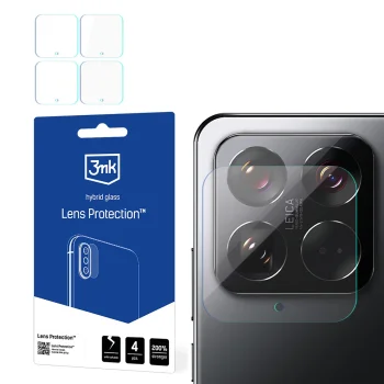 Apsauginis hibridinis stiklas kamerai Xiaomi 15 3MK Lens Protection, 4 vnt.