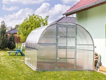 Šiltnamis Klasika 12 (3x4 m) su pamatu ir 4 mm polikarbonatu
