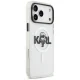 Karl Lagerfeld IML Karl Sketch Logo MagSafe dėklas iPhone 17 Pro Max, skaidrus