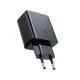Acefast A5 sieninis įkroviklis USB Type-C / USB 32W, juodas