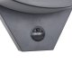 Maclean MCE290 GR LED fasado šviestuvas su judesio jutikliu, 10W, 800lm, IP54, pilkas