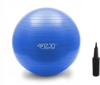 Gimnastikos ir reabilitacijos kamuolys 4Fizjo Reh Ball, 65 cm, mėlynas