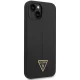Guess Silicone Triangle dėklas skirtas iPhone 14 Plus, juodas