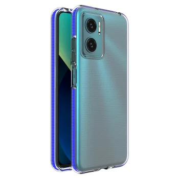 Telefono dėklas Spring Case modeliui Xiaomi Redmi 10, tamsiai mėlynas