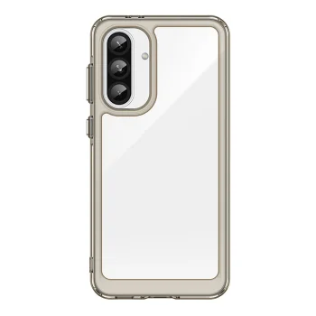 Dėklas „Outer Space Case“, skirtas Samsung Galaxy A36, pusiau skaidrus juodas