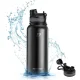 Termogertuvė dviračiui ir sportui Rockbros 35210029001 550 ml, juoda