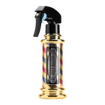 Kirpyklos purkštuvas barber A-12 200 ml, auksinis