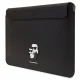 Karl Lagerfeld Saffiano Karl&Choupette 16\" Laptop Sleeve, Black