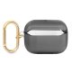 Guess Strap Collection dėklas AirPods Pro ausinėms, juodas