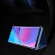 Atverčiamasis dėklas Clear View Case telefonui Samsung Galaxy A03s (166.5), juodas