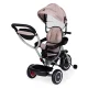 ECOTOYS 2-in-1 Tricycle Stroller with Rotating Seat, Beige