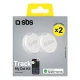Ieškiklis SBS Track My Circle suderinamas su Apple Find My, 2 vnt., baltas
