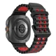Tech-Protect Iconband Pro dirželis laikrodžiui Samsung Galaxy Watch Ultra 47mm, juodas ir raudonas