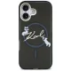 Karl Lagerfeld IML Choupettes Karl Script Logo MagSafe dėklas iPhone 17, juodas