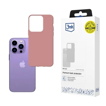 3mk Matt Case dėklas „iPhone 14 Pro Max“, rožinis