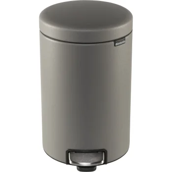 Pedalinė šiukšliadėžė Brabantia NewIcon 12L Mineral Concrete Grey