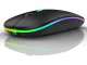 Plona belaidė optinė pelė 2.4 GHz ir „Bluetooth“, juoda