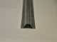 Cinkuotas plieninis Omega profilis 1 mm, 2 m