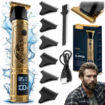 Berdsen BD-261 Barber Master Hair and Beard Clipper, Gold