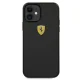 Ferrari iPhone 12 mini dėklas On Track Real Carbon, juodas