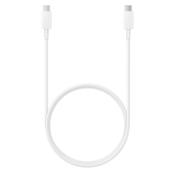 Samsung USB-C į USB-C laidas 5A 1m, baltas