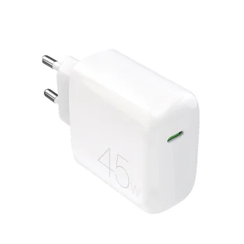 Puro PROLITE 45W USB-C tinklo įkroviklis, baltas