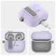 Tech-Protect Slim Hook dėklas AirPods 4 ausinėms, violetinis