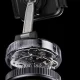 Automobilinis telefono laikiklis Dudao F24PLUS su vakuuminiu siurbtuku, juodas