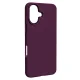 Silikoninis dėklas Etteri Silicone Mag, skirtas iPhone 17 6.3\", MagSafe, tamsi vyšnia