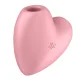 Clitoral massager Satisfyer Cutie Heart Light Red (pink)