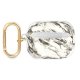 Guess AirPods Pro dėklas Marble Strap Collection, pilkas