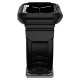 Spigen Rugged Armor Pro dėklas su dirželiu Apple Watch (44/45mm), juodas