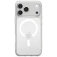 Spigen Liquid Crystal MagSafe dėklas telefonui iPhone 18 Pro / 17 Pro, Skaidrus / Baltas