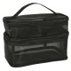 Foldable Travel Toiletry Bag / Organizer XXL, Black