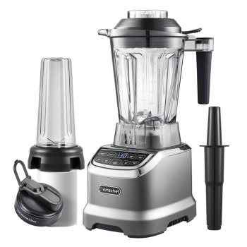 Trintuvas Amzchef ZM5003-GA 1800W su kelioniniu buteliu, pilkas