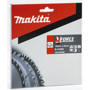 Diskinio pjūklo diskas Makita M-FORCE B-31930, 165 x 20 mm, 16T