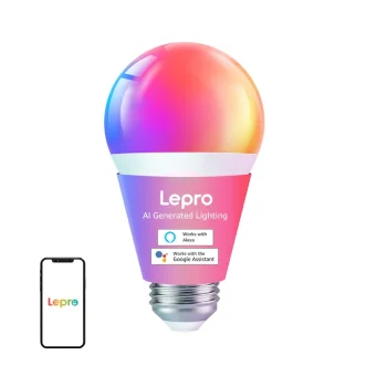 Lepro B1 E27 išmanioji LED lemputė su Bluetooth ir Wi-Fi, 806 lm