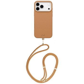 Uniq Coehl Mirelle dėklas iPhone 17 Pro Max telefonui, rudas