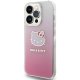 Dėklas iPhone 15 Pro telefonui Hello Kitty IML Gradient, rožinis