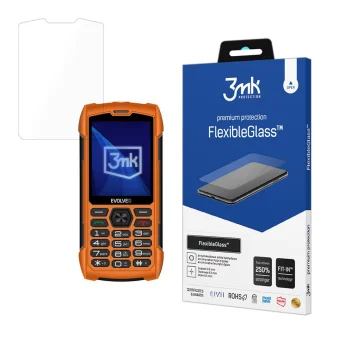 Hibridinis apsauginis stiklas 3mk FlexibleGlass, Evolveo StrongPhone H1
