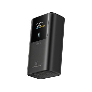 Išorinė baterija Cuktech PB1055, 55W, 10000mAh, pilka