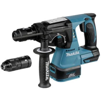 Akumuliatorinis perforatorius Makita DHR243Z 18V LXT SDS-Plus be akumuliatoriaus ir kroviklio