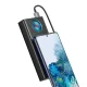 Išorinė baterija Baseus Amblight 30000mAh, 65W, juoda