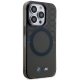 BMW Pattern MagSafe dėklas iPhone 14 Pro telefonui, pilkas