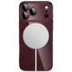 Tech-Protect MagFlex case for iPhone 18 Pro / 17 Pro, burgundy