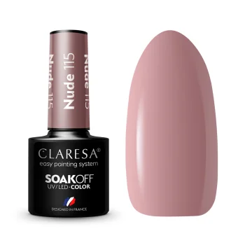 Claresa Nude 115 Hybrid Gel Nail Polish, 5g