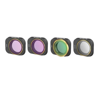 Sunnylife 4 filtrų rinkinys UV+CPL+ND4+ND8 skirtas DJI Mini 3 Pro (MM3-FI418)