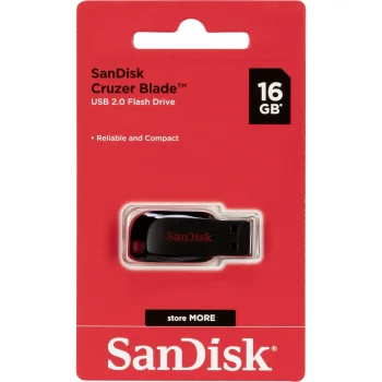 USB atmintinė SanDisk Cruzer Blade 16GB SDCZ50-016G-B35